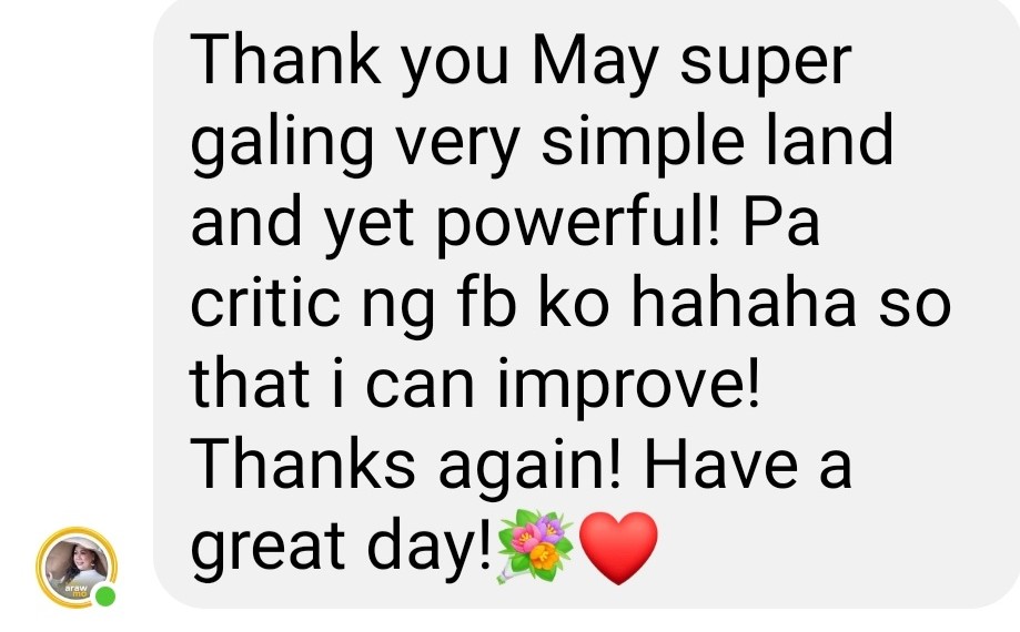 Attendee feedback from an MCV speaking event